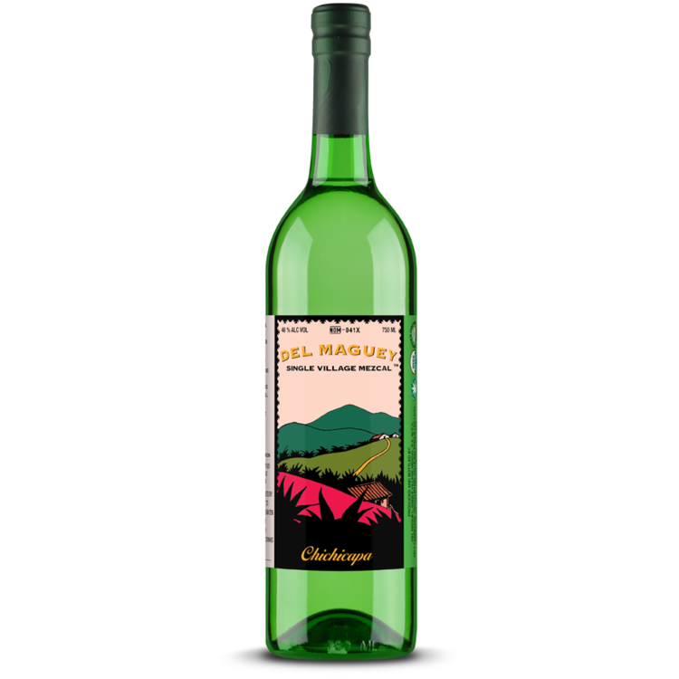 Del Maguey Mezcal Single Village Chichicapa 96 750 ML bottle showcasing unique smoky flavor.
