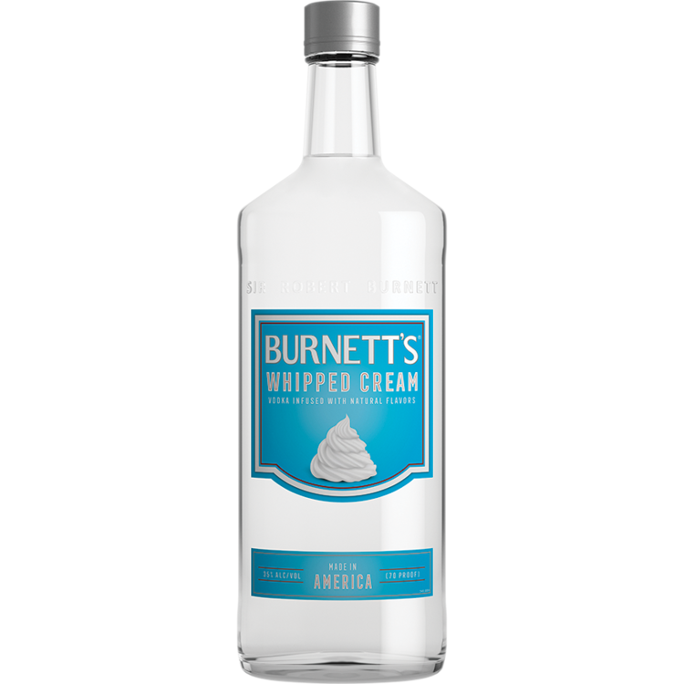 Burnett'S Whipped Cream Flavored Vodka 60 750 ML
