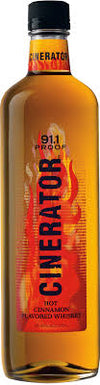 Cinerator Hot Cinnamon Whiskey 91.1 Proof 1 L