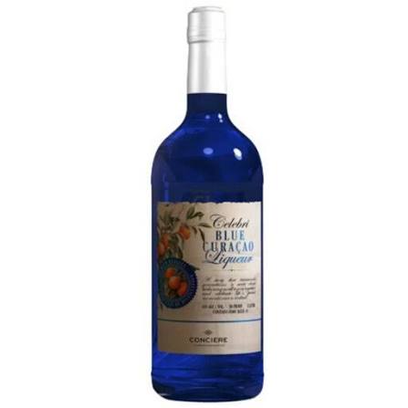 Conciere Celebri Cordial Blue Curacao Liqueur 1 L
