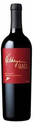 Bottle of Hall Kathryn Hall Cabernet Sauvignon Napa Valley 2022 red wine with elegant and rich flavors