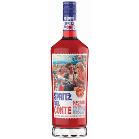 Spritz Del Conte Negroni Ready to Serve Italian Cocktail 750 ML