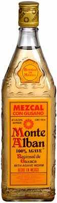 Monte Alban Mezcal 750 ML bottle showcasing authentic smoky Oaxacan spirit