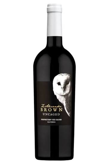 Z Alexander Brown Uncaged Red 750 ML