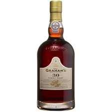 Graham'S Porto Tawny 30 Yr 750 ML bottle showcasing aged fortified wine from Portugal's Douro Valley