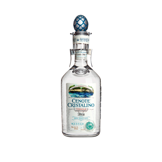 Cenote Tequila Cristalino Anejo 750 ML