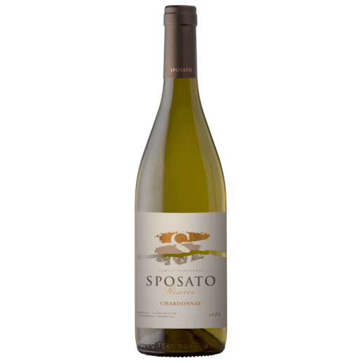 Sposato Family Vineyards Reserve Malbec 750 ML bottle showcasing rich dark fruit and classic Malbec notes