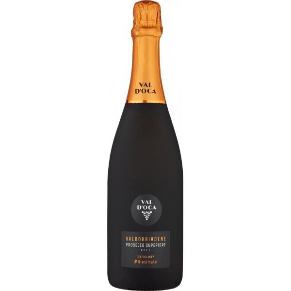 Val d'Oca Valdobbiadene Prosecco Superiore Extra Dry Millesimato 750 ML