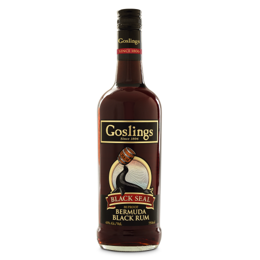 Gosling Black Seal Rum 80 Proof 750 ML