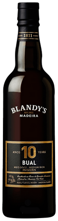 Blandy's Bual Madeira 10 Year Old 750 ML