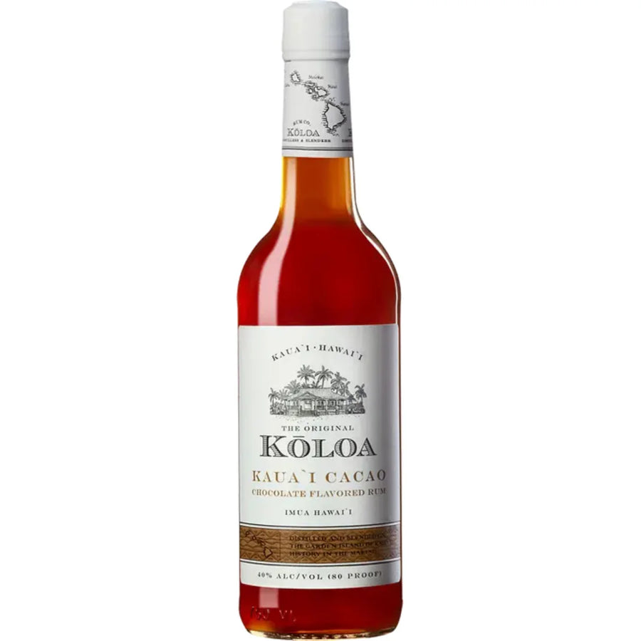 Koloa Kaua'i Cacao Chocolate Flavored Rum 750 ML