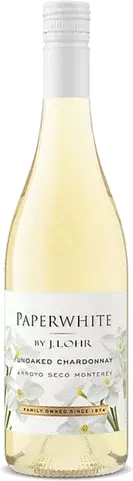 J Lohr Paperwhite Unoaked Chardonnay 750 ML