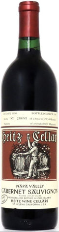 Heitz Cellar Cabernet Sauvignon Martha's Vineyard Napa Valley 1990 750 ML
