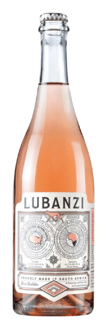 Lubanzi Wines Rose Bubbles Coastal Region 750 ML