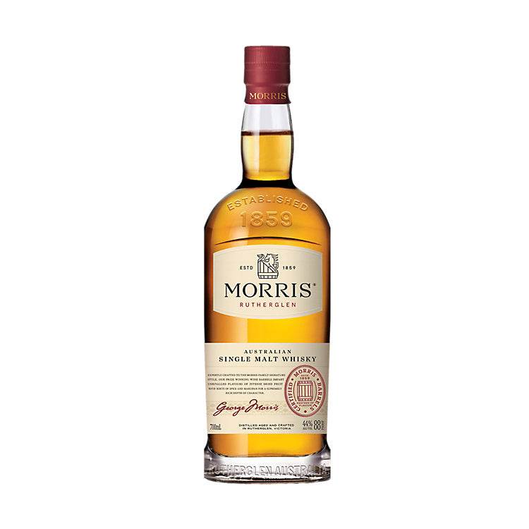 Morris Single Malt Whisky 88 700 ML bottle showcasing premium Australian single malt with rich oak and caramel notes