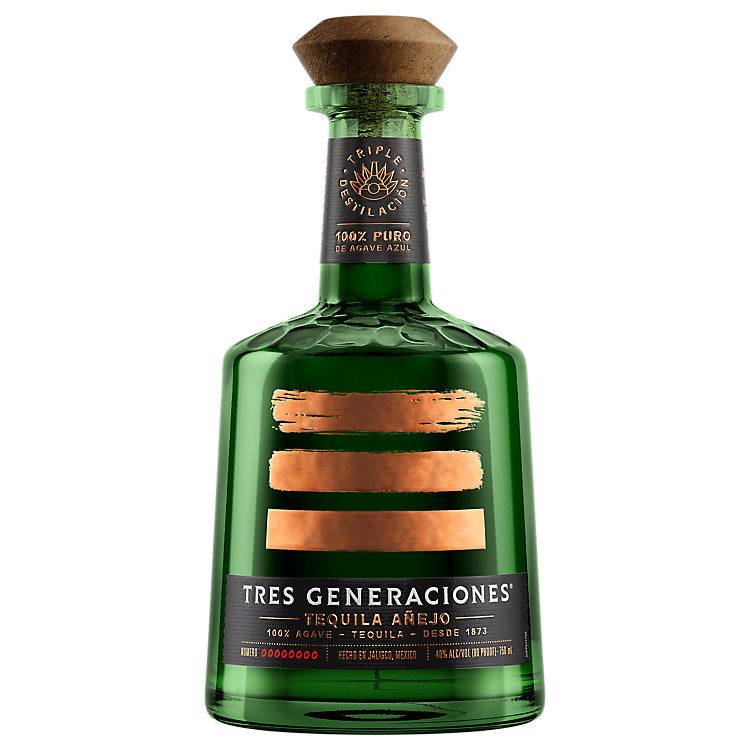 Tres Generaciones Tequila Anejo 80 750ML bottle showcasing premium Mexican tequila aged in oak barrels