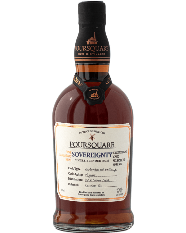 Foursquare 14 Years Old SOVEREIGNTY Single Blended Rum 750 ML