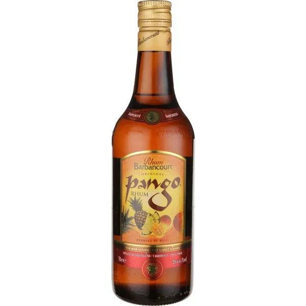 Pango Tropical Flavored Rhum 70 750 ML bottle with tropical fruit accents and vibrant branding