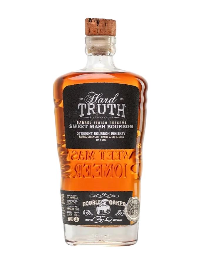 Hard Truth Double Oaked Sweet Mash Bourbon 106.1 Proof 750 ML