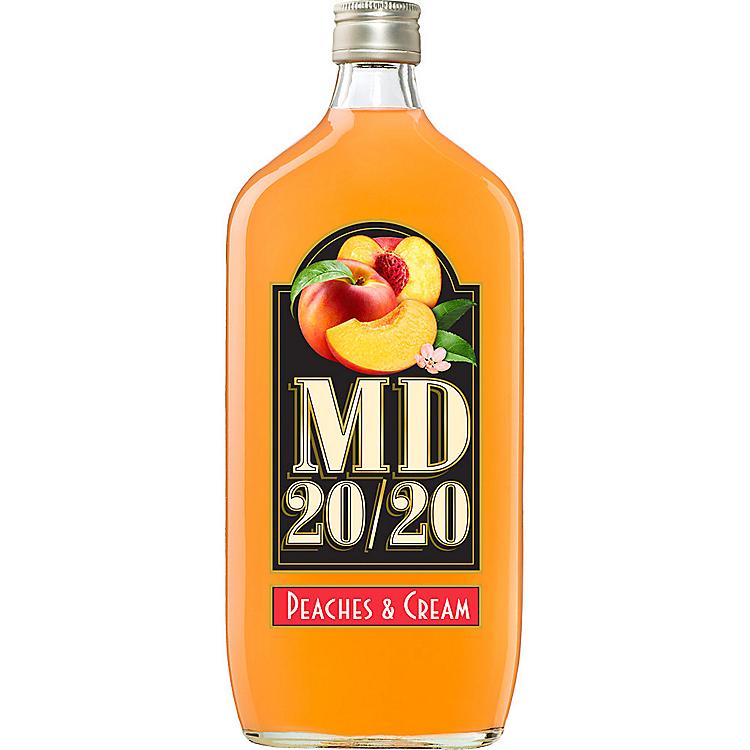 MD 20/20 Peaches And Cream Flavored Wine 750 ML