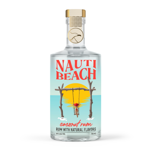 Nauti Beach Coconut Rum 750 ML