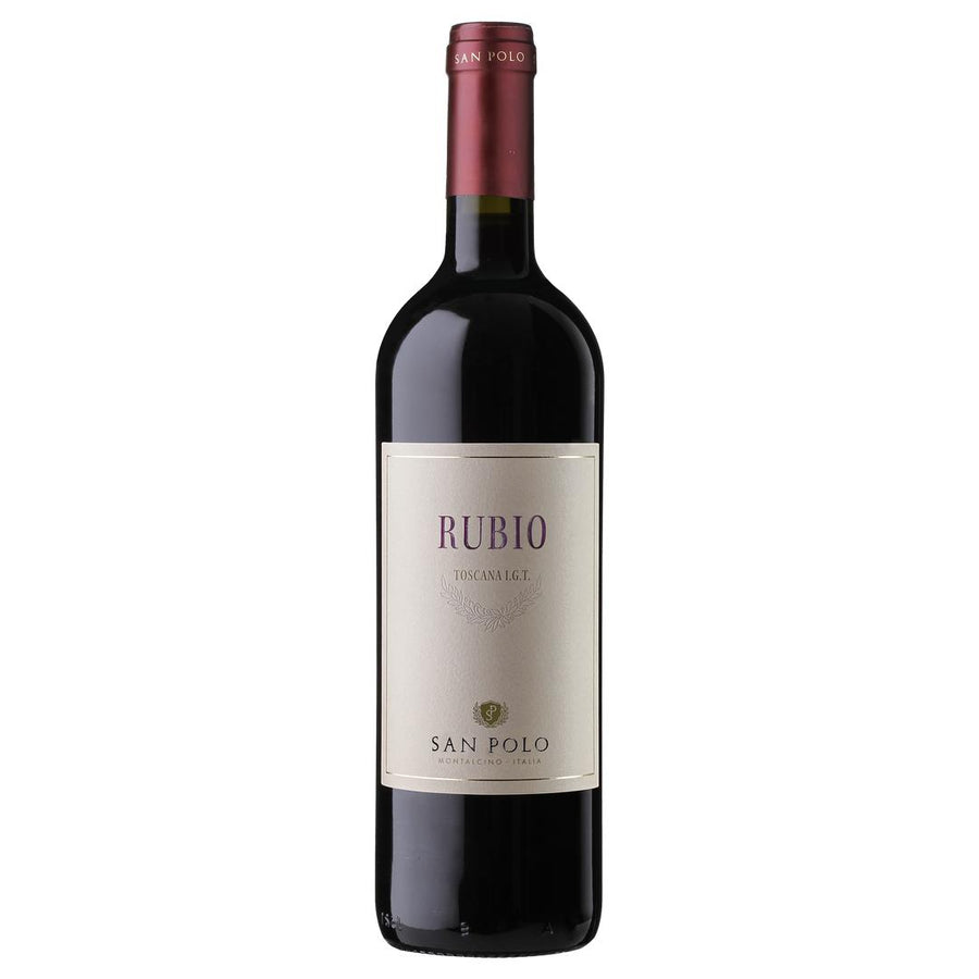 San Polo Rubio Toscana Rosso Made With Organically Grown Grapes 2023 750 ML