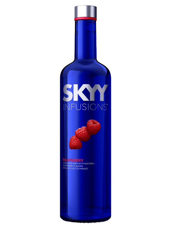 Skyy Raspberry Infusions Vodka 750 ML
