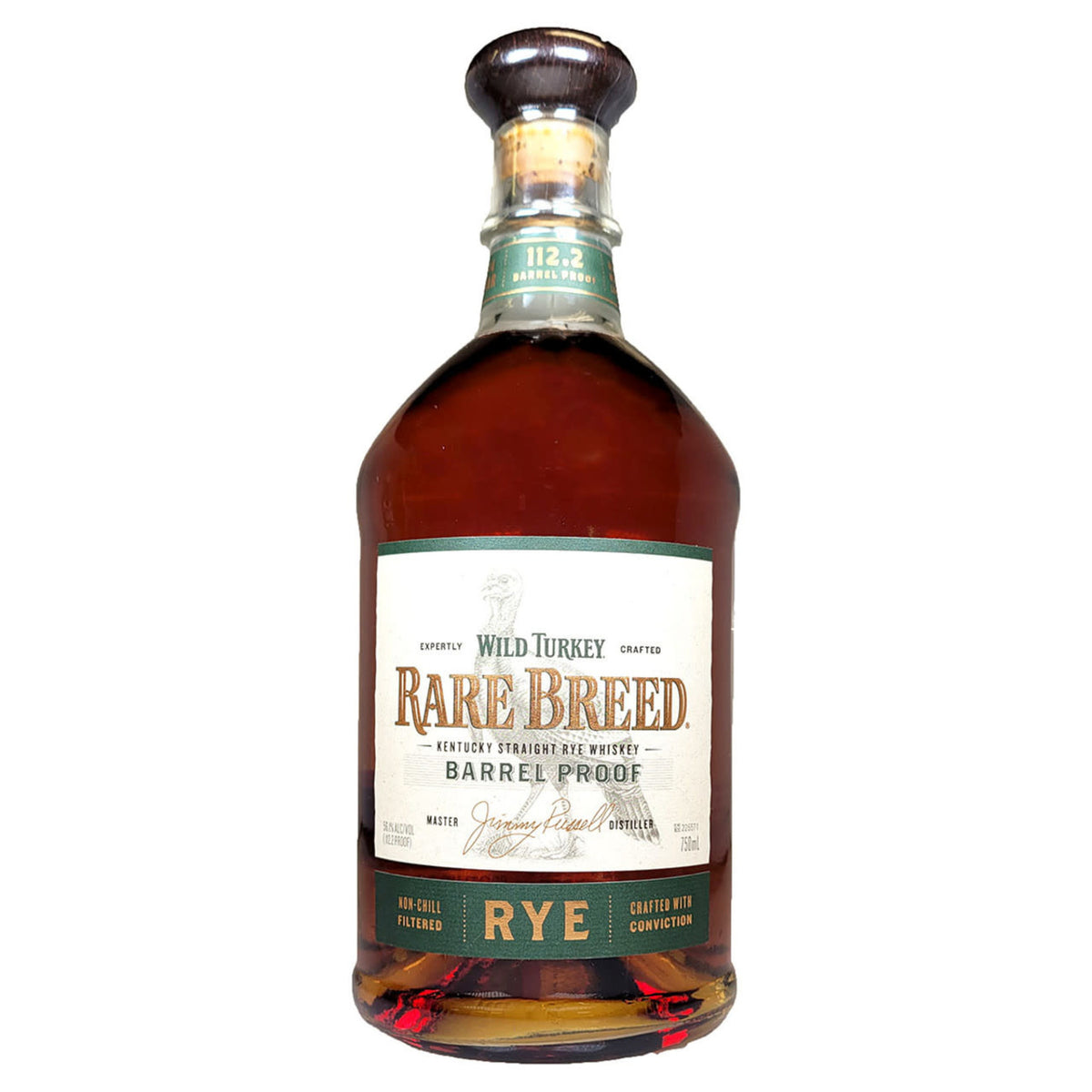 Wild Turkey Whiskey Rare Breed Rye Barrel Proof Kentucky 750 ML ...