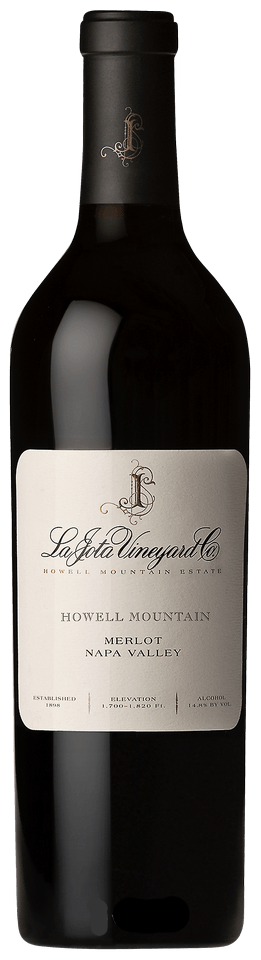 La Jota Merlot Howell Mountain 2014 750 ML