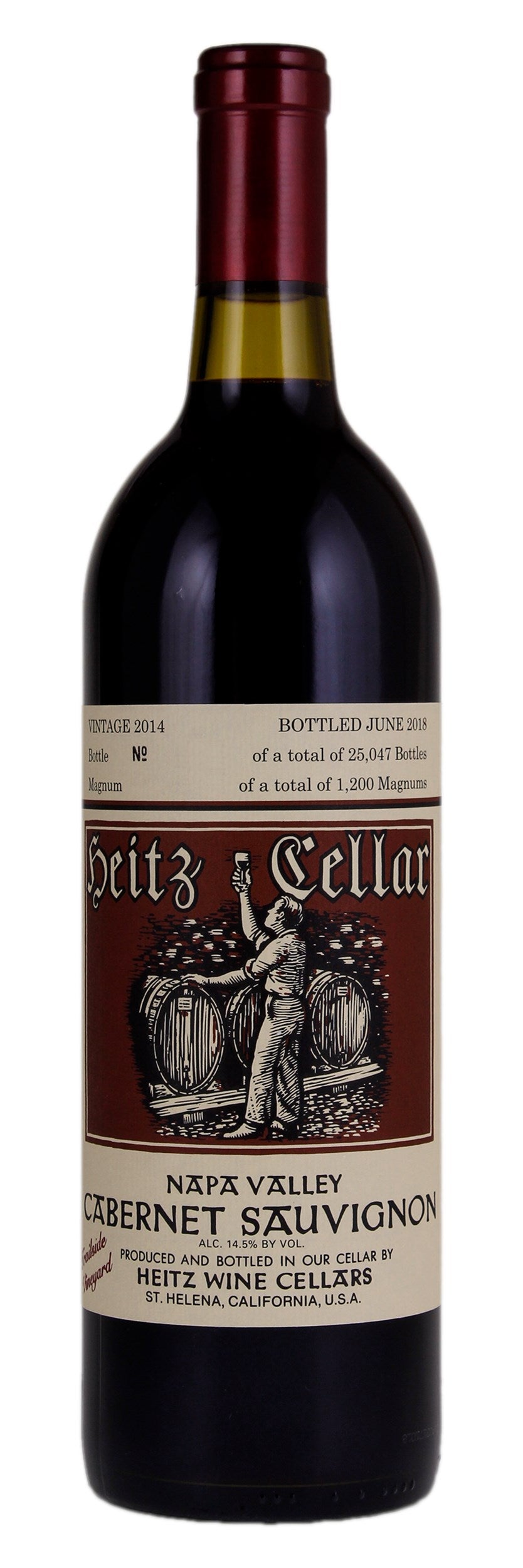 Heitz Cellar Trailside Vineyard Cabernet Sauvignon 2014 1.5 L