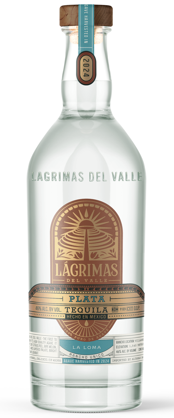 Lagrimas Del Valle La Loma Plata Tequila 750 ML
