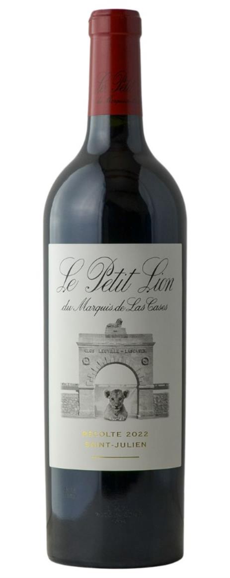 Le Petit Lion du Marquis de Las Cases Saint Julien 2022 750 ML
