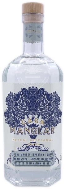 Casa Manglar Mezcal Espadin y Tobala 750 ML
