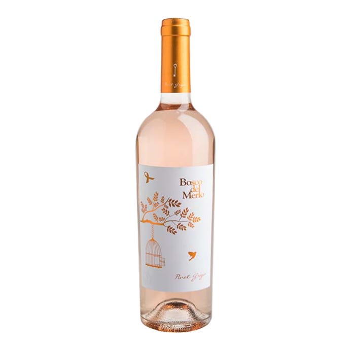 Bosco del Merlo Pinot Grigio Rose 2025 750 ML