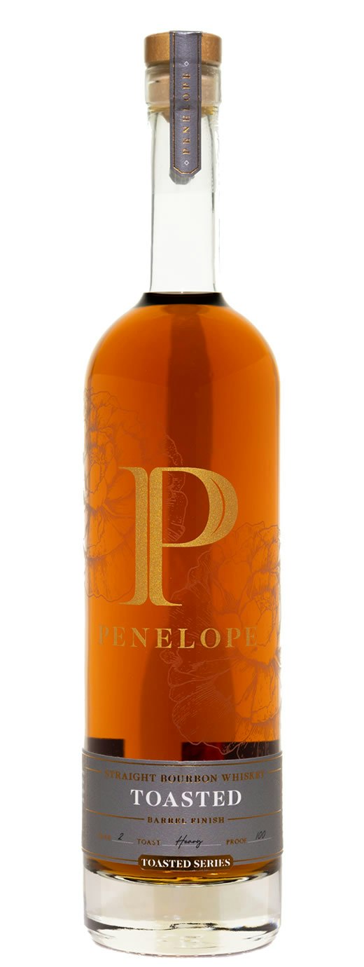 Penelope Bourbon Toasted Series Barrel Finsihed Straight Whiskey Proof 750 ML