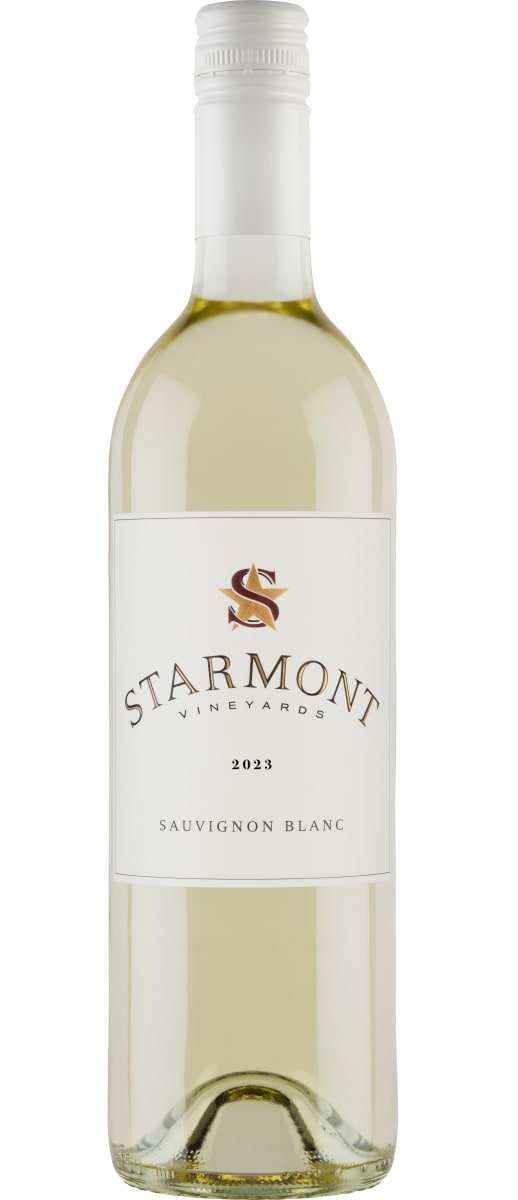 Starmont Sauvignon Blanc 2024 bottle showcasing vibrant California white wine with citrus and fresh herb aromas