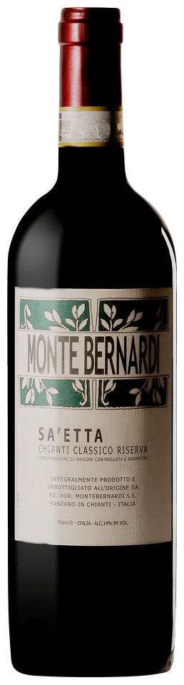 Monte Bernardi Sa'Etta Chianti Classico Riserva 2021 750 ML