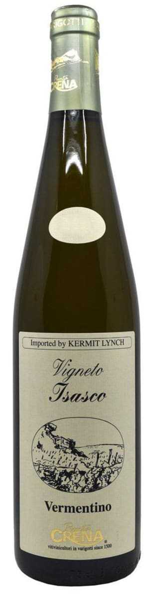 Punta Crena Vermentino 2023 bottle showcasing coastal Italian white wine from Riviera Ligure
