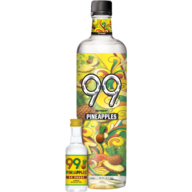 99 Brand Pineapples Liqueur 750 ML – Wine Online Delivery