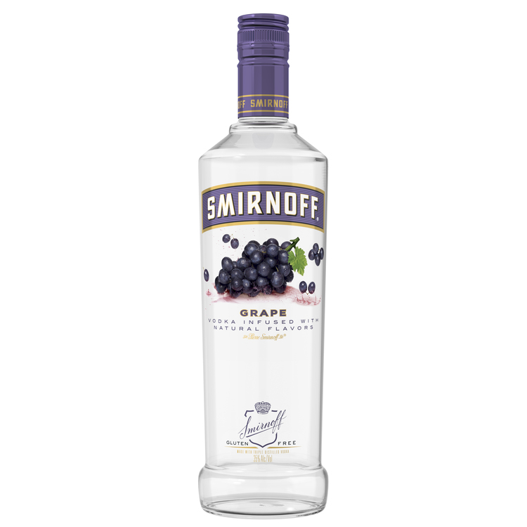 Smirnoff Grape Flavored Vodka 70 750 ML - Wine Online Delivery