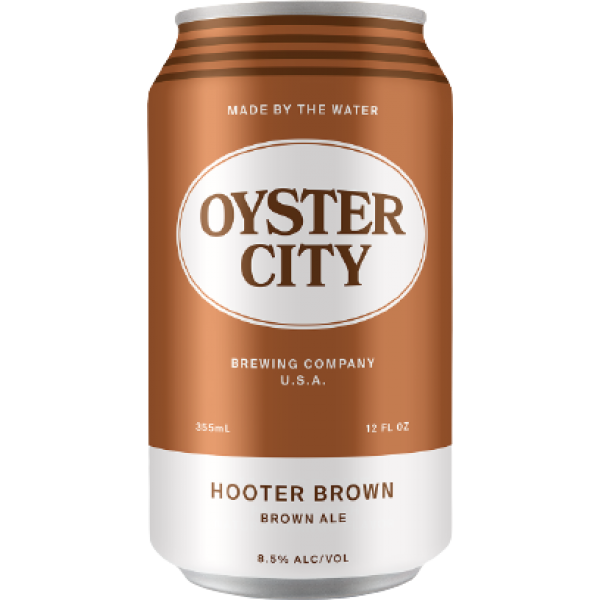 Oyster City Hooter Brown Ale 355 ML (24 Can)