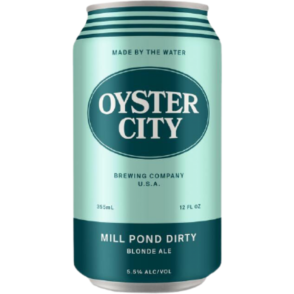 Oyster City Mill Pond Dirty Blonde Ale 355 ML (24 Can)
