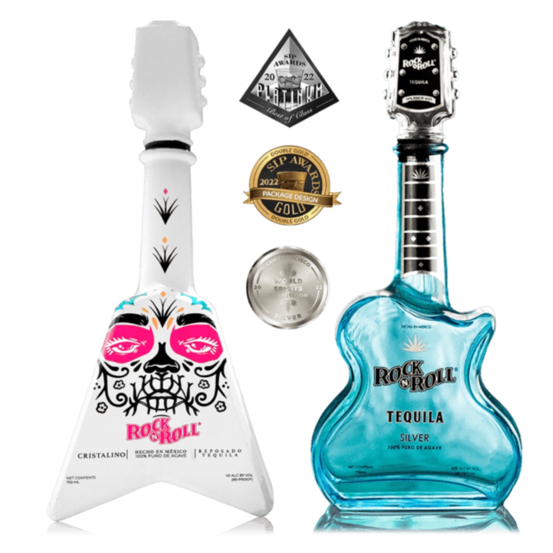 Rock N Roll Double Distilled Silver - Limited Edition Blue Bottle