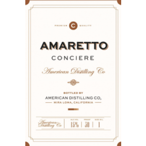 Gozio Amaretto Liqueur 1L - Elma Wine & Liquor