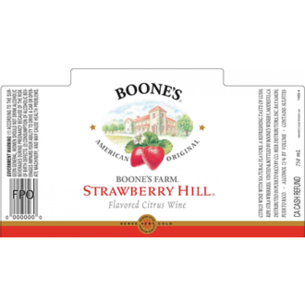 Boone'S Farm Strawberry Hill Citrus Flavored Wine 750 ML Wine Online