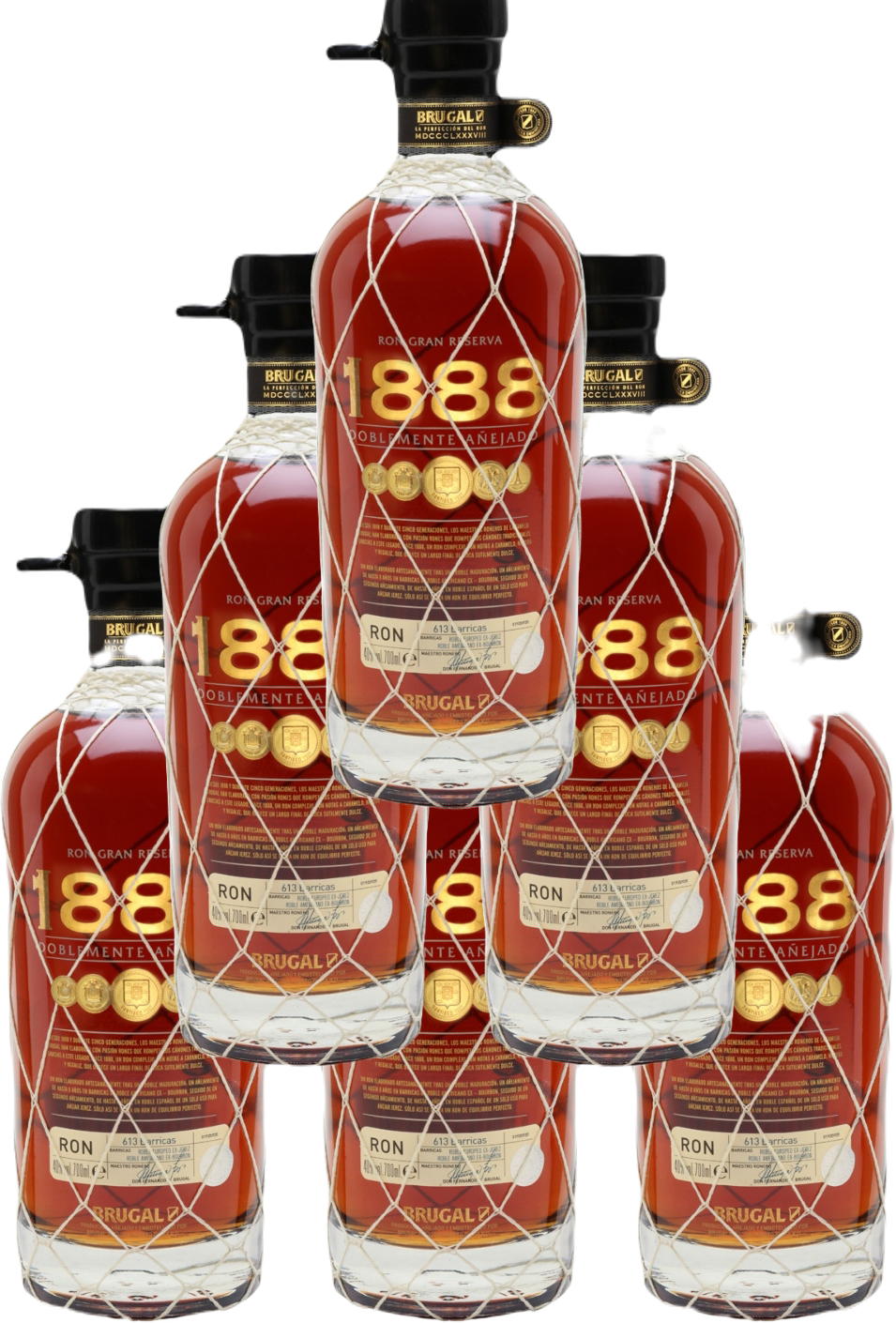 Brugal 1888 Doblemente Añejado Gran Reserva Rum 750 ML