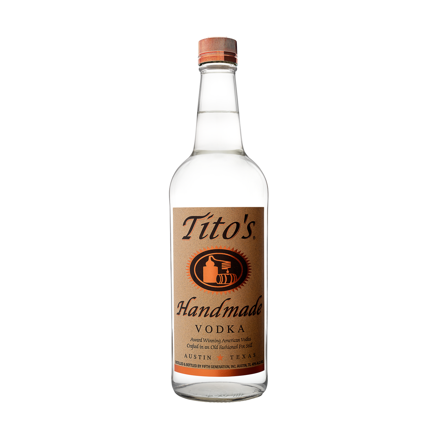Titos Vodka Handmade Vodka 25th Anniversary 80 750 Ml Wine Online Delivery 0158