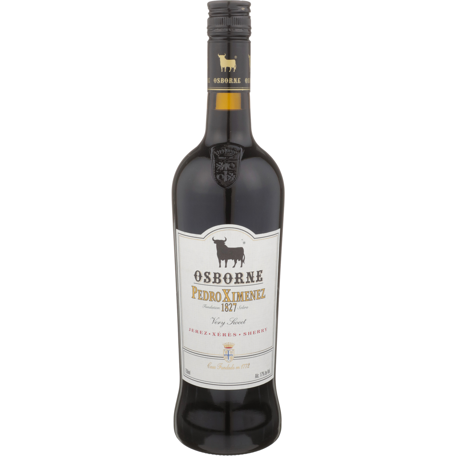 Muf Lijkt op lavendel Osborne Sherry Pedro Ximenez 1827 Very Sweet 750 ML | Wine Online Delivery