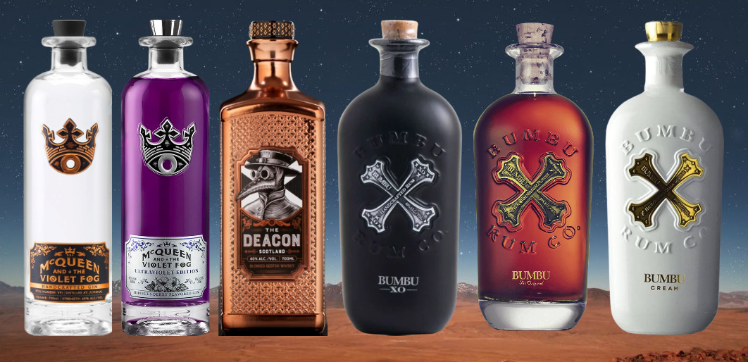Bumbu Rum & Mcqueen Gin & The Deacon Whisky Combo 750 ML (6 Bottle) | Wine  Online Delivery