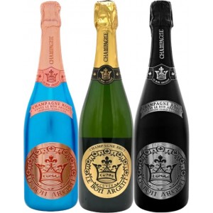 Le Bon Argent Champagne Brut Cuvee Combo 750 ML (3 Bottles)